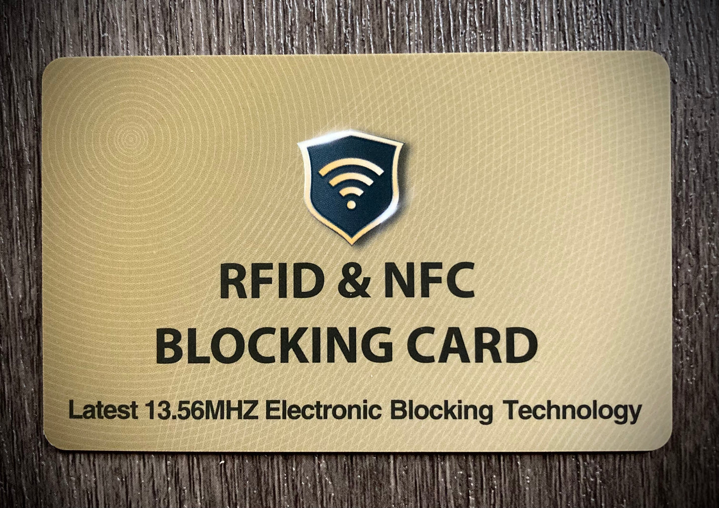 RFID & NFC BLOCKING CARD